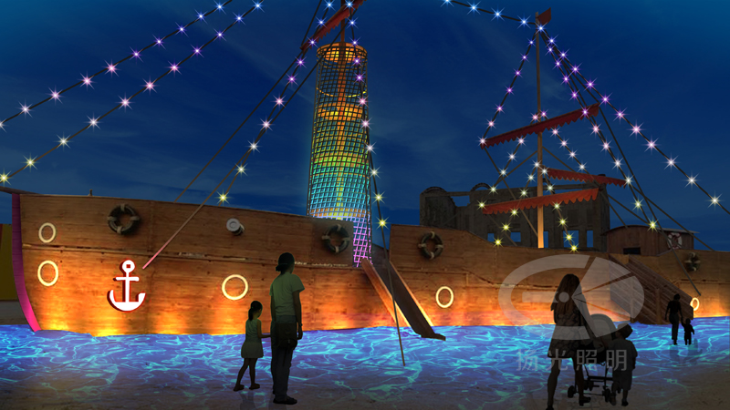 主題樂(lè)園景觀照明 主題樂(lè)園景觀照明