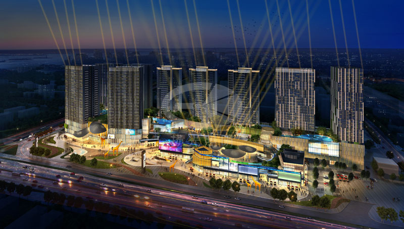 商業(yè)廣場(chǎng)夜景亮化設(shè)計(jì) 商業(yè)廣場(chǎng)夜景亮化設(shè)計(jì)