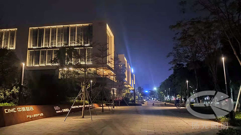 產業(yè)園區(qū)照明夜景圖