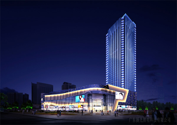 昆明一號(hào)廣場(chǎng)燈光亮化