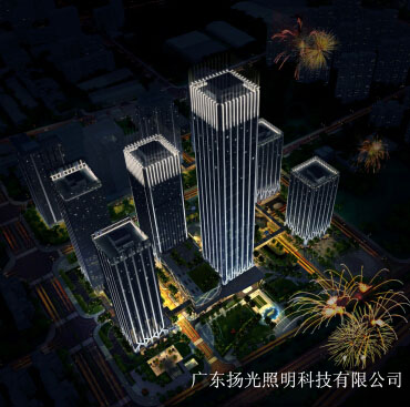 寰宇匯金中心城市綜合體戶外燈光設(shè)計(jì)